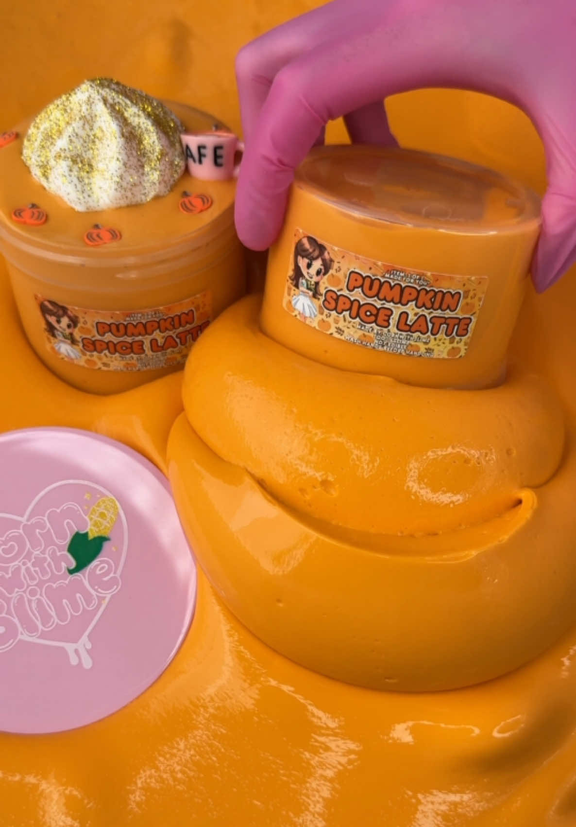 Do you like pumpkin flavored things? 🎃 PUMPKIN SPICE LATTE ☕️ current best-seller in the shop, scented just like the name!!! Available now on TikTok Shop 