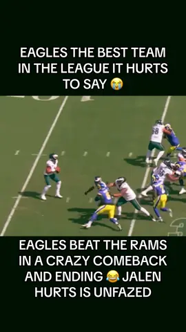 EAGLES WIN IN COMEBACK #fyp #philadelphiaeagles #jalenhurts #saquonbarkley #nfl #comeback 