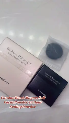 Carslan Black Magnet Soft Focus Powder 24 Hour Setting Powder #ad #sponsored 