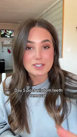 Day 5.. we are doing pretty good 🤩 #wisdomteethremoval #storytime 
