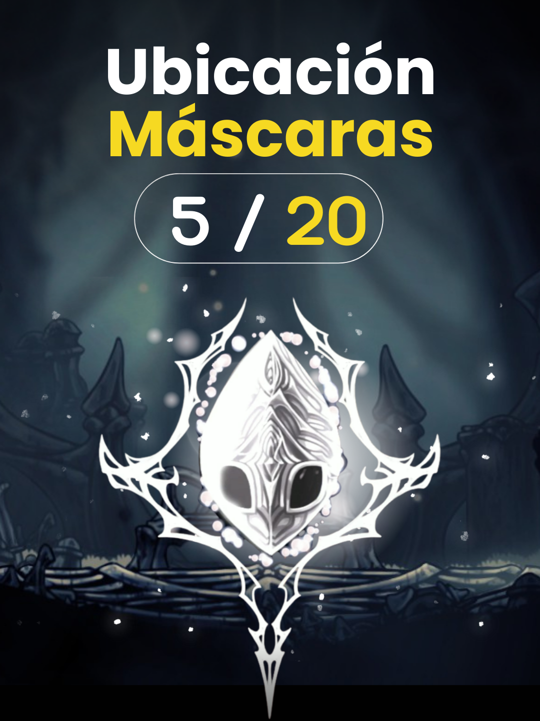 Fragmento de Máscara  - Pate 5 - Ciudadela #silksong #hollowknightsilksong