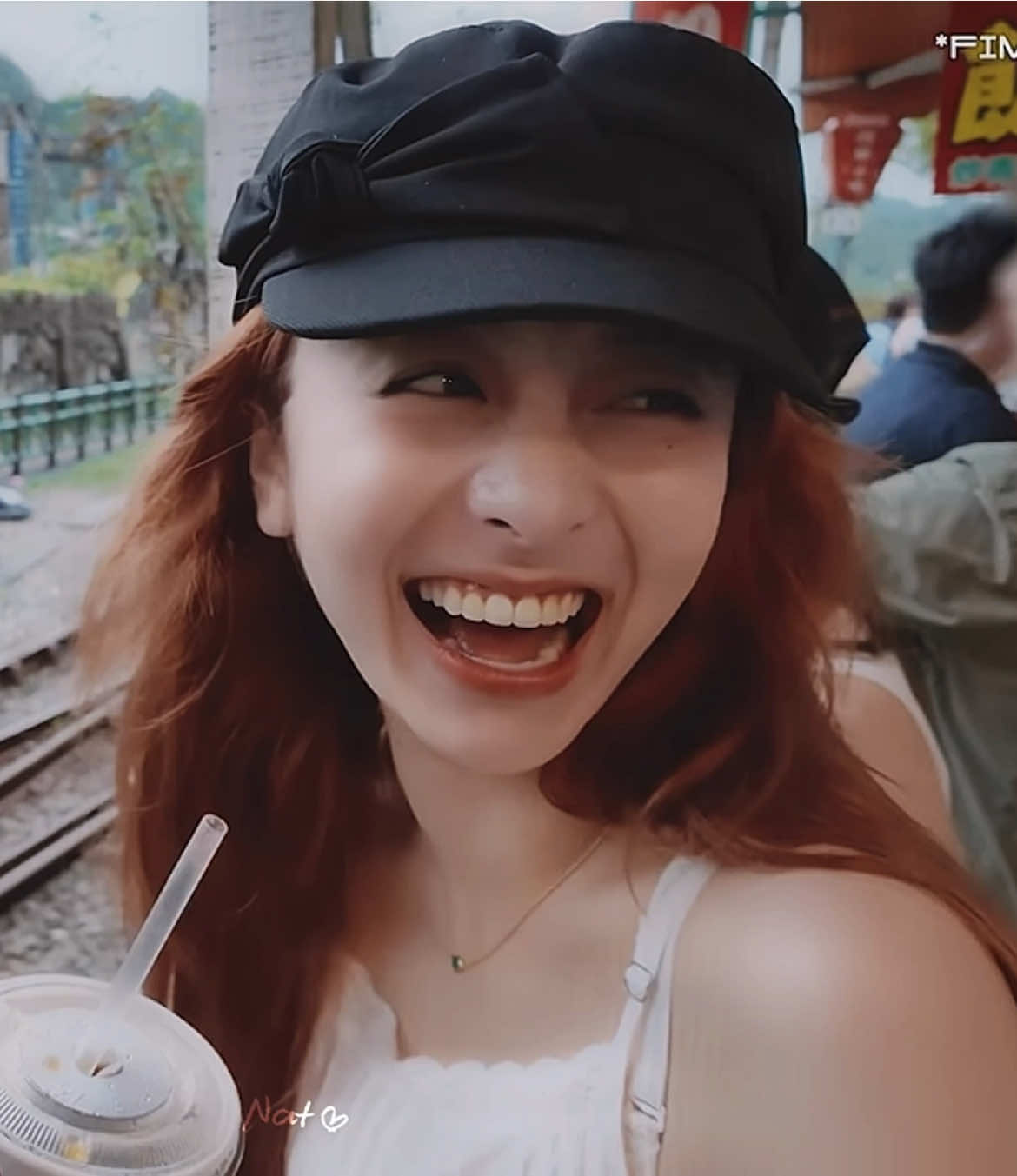 pov: taiwan date with huh yunjin ♡ [ @LE SSERAFIM #yunjin #lesserafim #fyp #le_sserafim #huhyunjin fimlog jinzuha jiufen shifen vlog edit soft cute girlfriend ] 