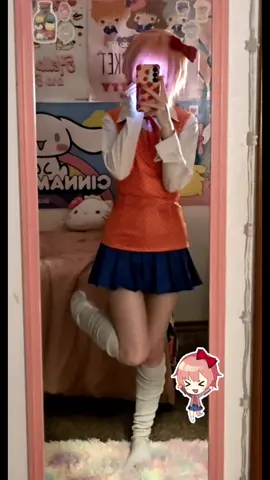 just sayori (＾ω＾) #ddlc #dokidokicosplay #cosplaygirl #cosplay #sayoriddlc 