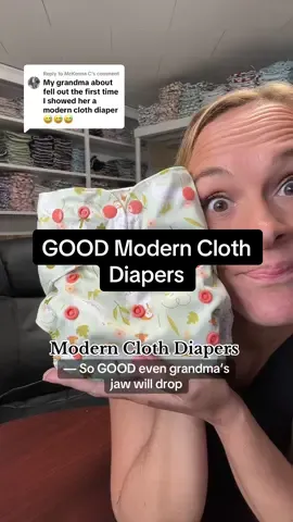 Replying to @McKenna C Right?! These aren’t your grandma’s cloth diapers 👀 Modern prints, easy fits, and leak protection! 💁‍♀️ #ModernClothDiapers #ClothDiaperCommunity #EcoMomLife #clothdiapers #TheGoodVillage