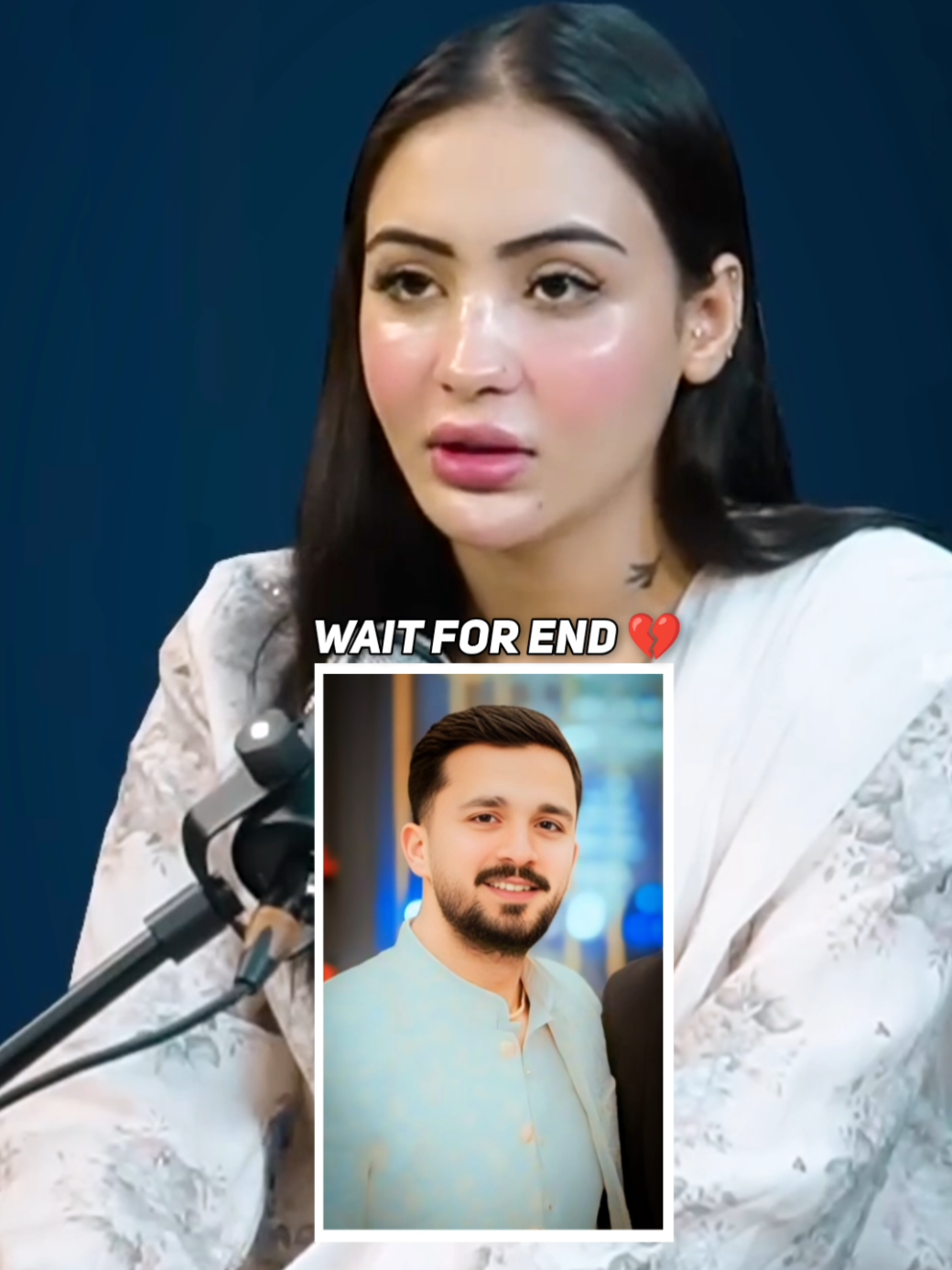 💔 #rajabbutt #fatimakhan #podcast #duckybhai #baby 
