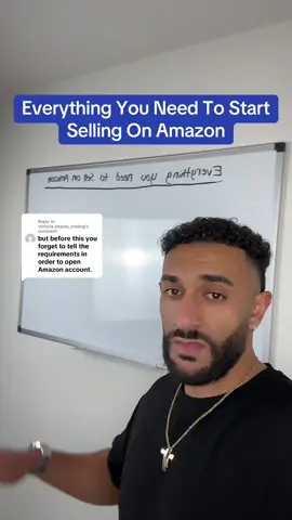 Replying to @victoria_beauty_trading Everything you need to start selling on Amazon FBA  #amazonfba #amazonseller #sellonamazon #ecommerce #business 