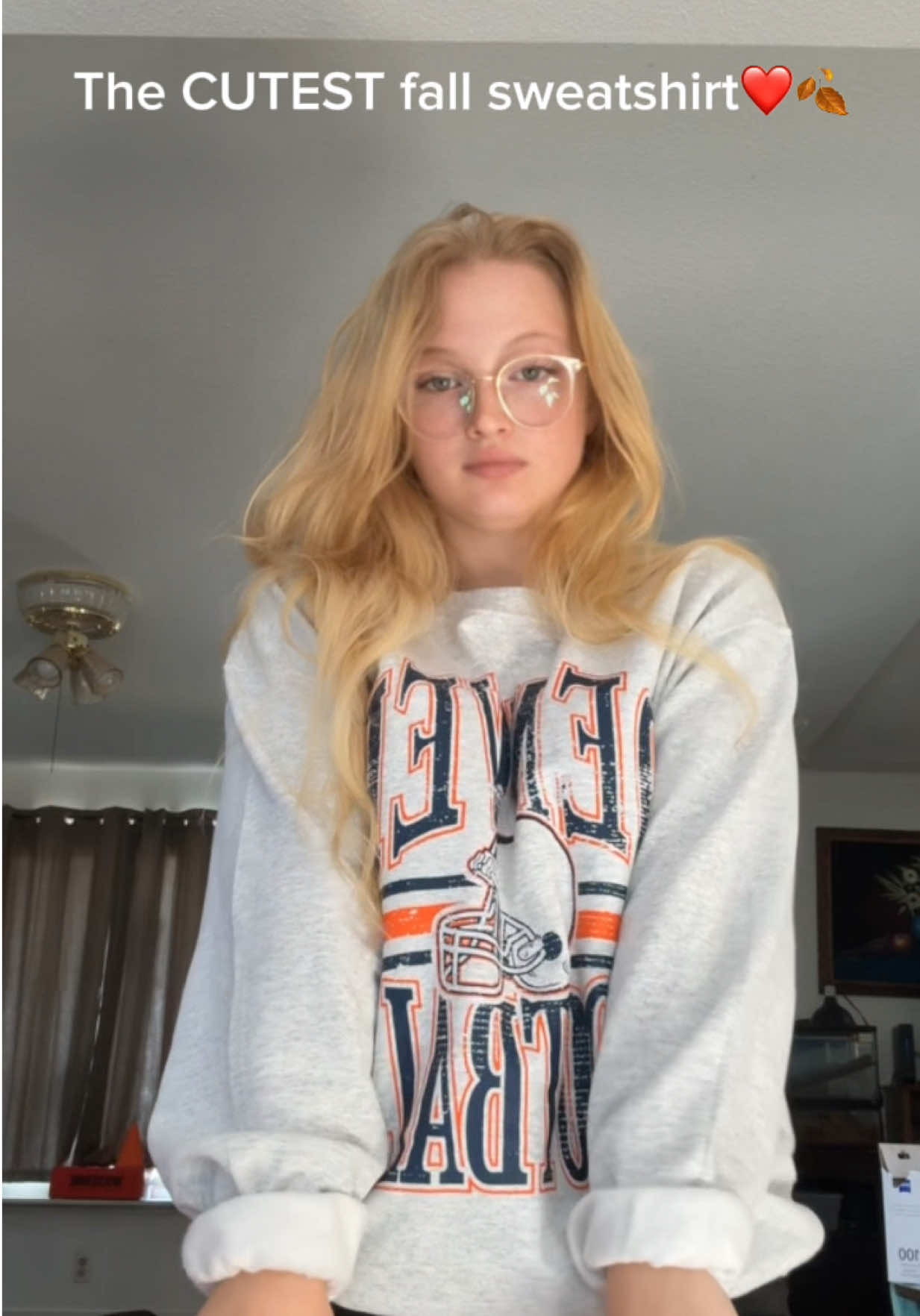 Ready for fall!🍁 #footballsweatshirt #fallsweatshirt #fall 