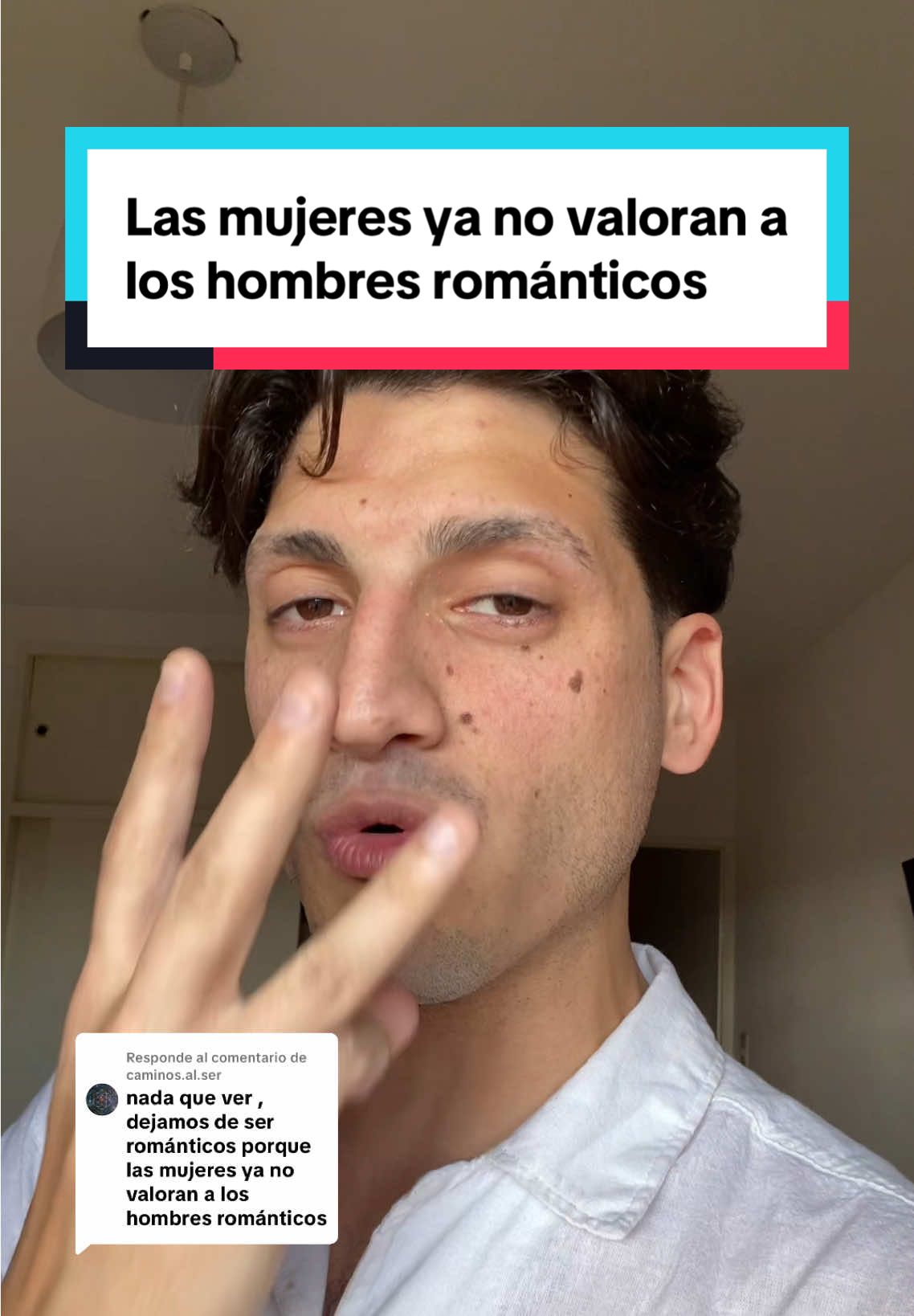 Respuesta a @caminos.al.ser ¿las mujeres no valoran a los hombres románticos? #hombresromanticos #miedoalcompromiso #princeso #miedoaperderte 
