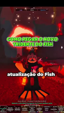 Como pegar o novo tridente do Fisch#fisch #roblox #fisch 