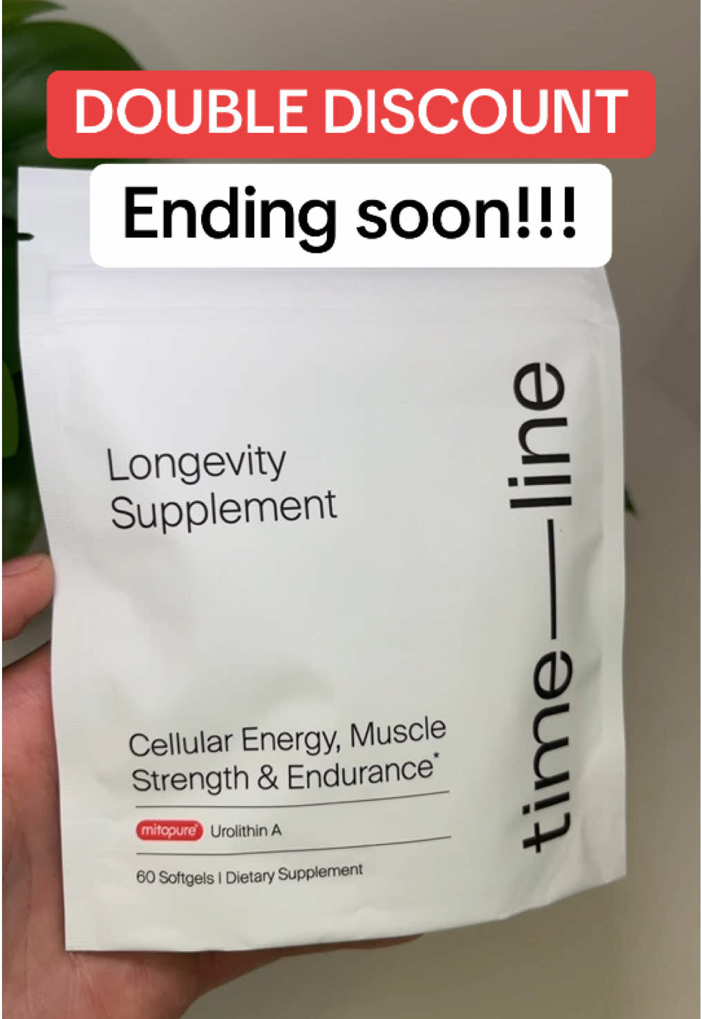 Time - Line Logevity Supplement #timeline #healthyaging #tiktokshopcreatorpicks 