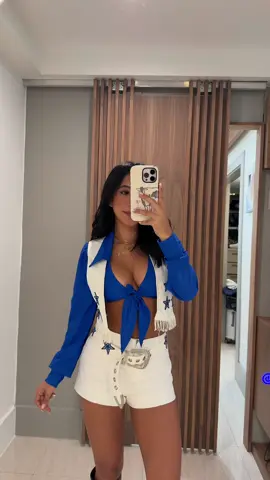 IM SO EXCITED TO WEAR THIS!!!  #dallascowboyscheerleader #halloweencostume #halloweencostumeideas #cheerleadercostume #tiktokshopfalldealsforyou 