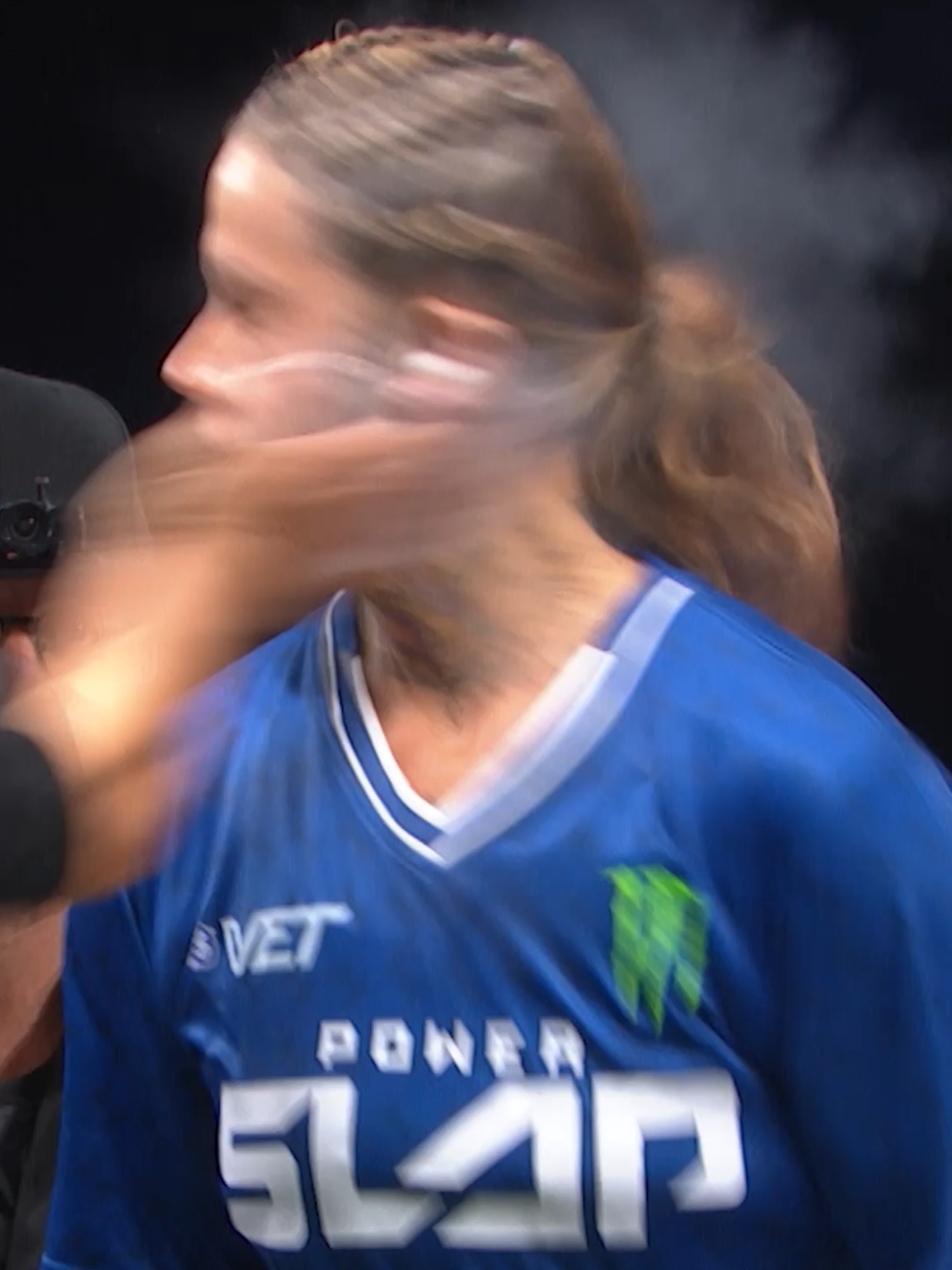 KO in debut ✅  Can Abby Montes stay undefeated at $VET #PowerSlap15? [ NEXT FRIDAY | 9p ET/6p PT | Live on YouTube | @fontainebleaulasvegas | Tix available at link in bio 🎟️ ]