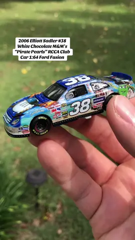 2006 Elliott Sadler No. 38 White Chocolate M&M’s “Pirate Pearls” RCCA Club Car 1:64 Ford Fusion #nascar #racecargraveyard #piratesofthecaribbean #ford #makenascardiecastsgreatagain
