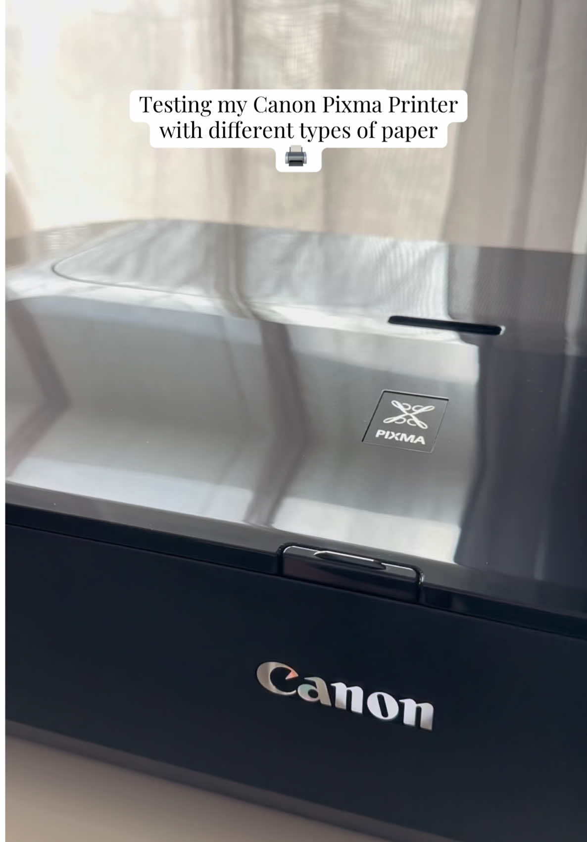 After plenty of research I went with the Canon Pixma Printer & have absolutely not been disappointed whatsoever! Highly recommend if you’re looking! ✨Linked the model I went with on my LTK #weddingdiy #diyweddinginvitations #canonpixma #diywedding #diyprint 