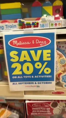 Sale Alert!! 20% off @Melissa & Doug!! #melissaanddoug #preschool #sale #kidsoftiktok #LELR 