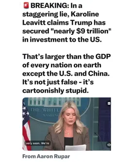 That's larger than the GDP of every nation on earth except the U.S. and China. It's not just false - it's cartoonishly stupid.#viral #shorts #fyp #trending #gdp