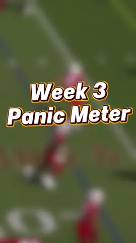 Fantasy Football Week 3 Panic Meter 🌡️🔥 #nfl #foryoupage #fantasyfootball 