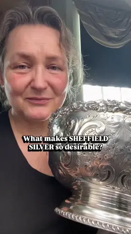 Why is Sheffield silver plate so desirable? ✨ Originating in England in the 18th century, Sheffield was the first city to master the art of fusing silver to copper. The result: pieces with the look, feel, and weight of sterling silver—but at a fraction of the cost. Collectors adore Sheffield silver plate because it offers: 	•	Quality craftsmanship that rivals sterling. 	•	Heirloom durability—many pieces have survived 150+ years of use. 	•	Timeless beauty—ornate Victorian and Edwardian patterns that elevate any table. It’s affordable luxury, perfect for today’s collector who wants the elegance of sterling without the sterling price tag. 🥂 Shop our curated collection of Sheffield and fine antiques now at themarialvacollection.com 💕 #themarialvacollection #sheffieldsilver #silverplate #vintageantiques #victorianantiques          