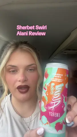 @Alani Nutrition new review on the sherbet swirl! #alani #alaninu #energydrinks 