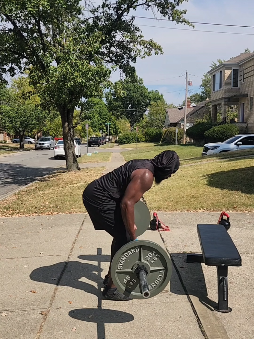 Some days you jump straight into the workout. Other days, it takes a lil bit more to get going. This was one of those days. I couldn't find that 'Start' button, but when my dawgz started coming off the porch to come play, I knew I was sitting around too long BSing. So this was the 2nd block for the workout. Just 2 rounds here. Then 1.3 mile walk with a few sprints up the hills.  Maximize.  Improve.  Excel.  Train Like You Mean It  #hipowerperformance #hipower #TLYMI #TrainLikeYouMeanIt #maximizeimproveexcel 