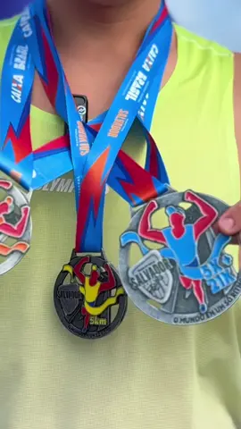 sim, eu fiz o desafio na Maratona Salvador, como notou? #runtok #medalmonday #olympikusemsalvador #maratonasalvador @maratonasalvador @Felipe Cruz - Rumo a Maratona 