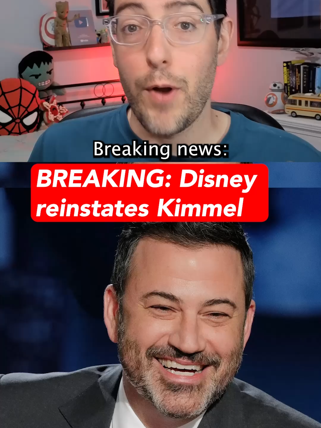 BREAKING: ABC has reinstated Jimmy Kimmel (Source: Variety, Politico) #jimmykimmel #kimmel #abc #disney #tv #tiktokbuzzcontest