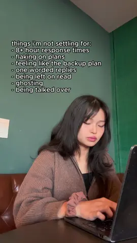 things you should never settle for 