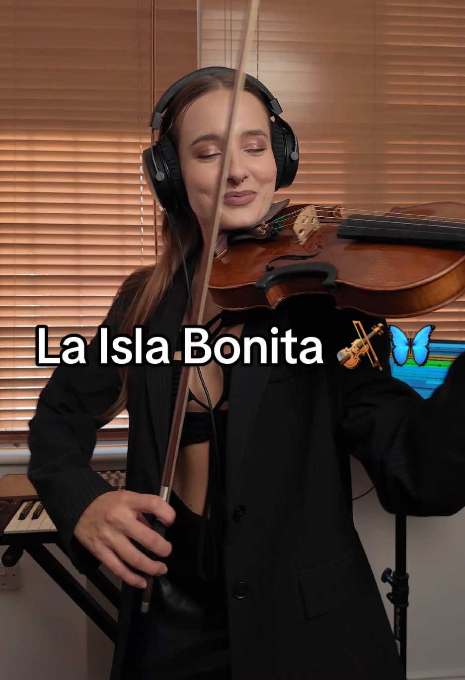 La Isla Bonita 🎻💕#madonna #violincover #violintok #cover #latina 