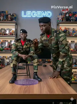 @legenddesign_officiel :Créer une figurine commerciale à l'échelle 1/7 de (le personnage sur la photo), de style réalité dans une environnement réel.la figurine placée sur un bureau d'ordinateur elle possède une base ronde en cristal violet transparente. a côté du bureau se trouve la vraie personne sur la photo, taille réelle, avec avec la même tenue que sur la photo et la figure nettoyant soigneusement la figure avec une brosse fine.dans une studio de style moderne, bien éclairé. avec une collection de jouets et de figurines et un cadre mural lumineux avec le mot > en néon bleu en arrière -plan.gros plan mise au point nette. Résolution 8k. UTral détail. UTral Haut résolution.détail complexe Size : 3:4