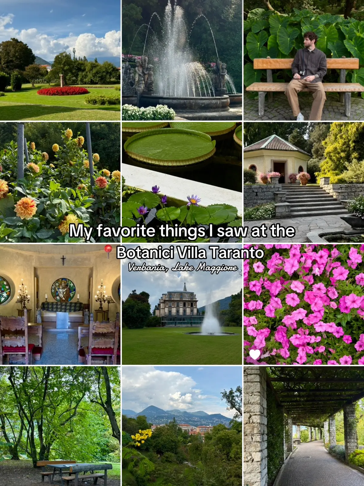 a MUST visit while staying on lake Maggiore ⛲️ #lakemaggiore #eurosummer #italytravel #villataranto #italytrip 