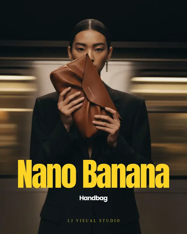 Not branded. Not ordinary. Just a statement. 👜 Made with Nano Banana Disclaimer: The handbag name is fictional, created for concept purposes only. #handbagdesign #nanobanana #aivisuals #fashionstyle #aidesign 