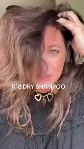 My easy clean hair hack with K18 airwash dry shampoo  @K18 Hair  #dryshampoo #cleardryshampoo #k18airwash #dirtyhair #greasyhair