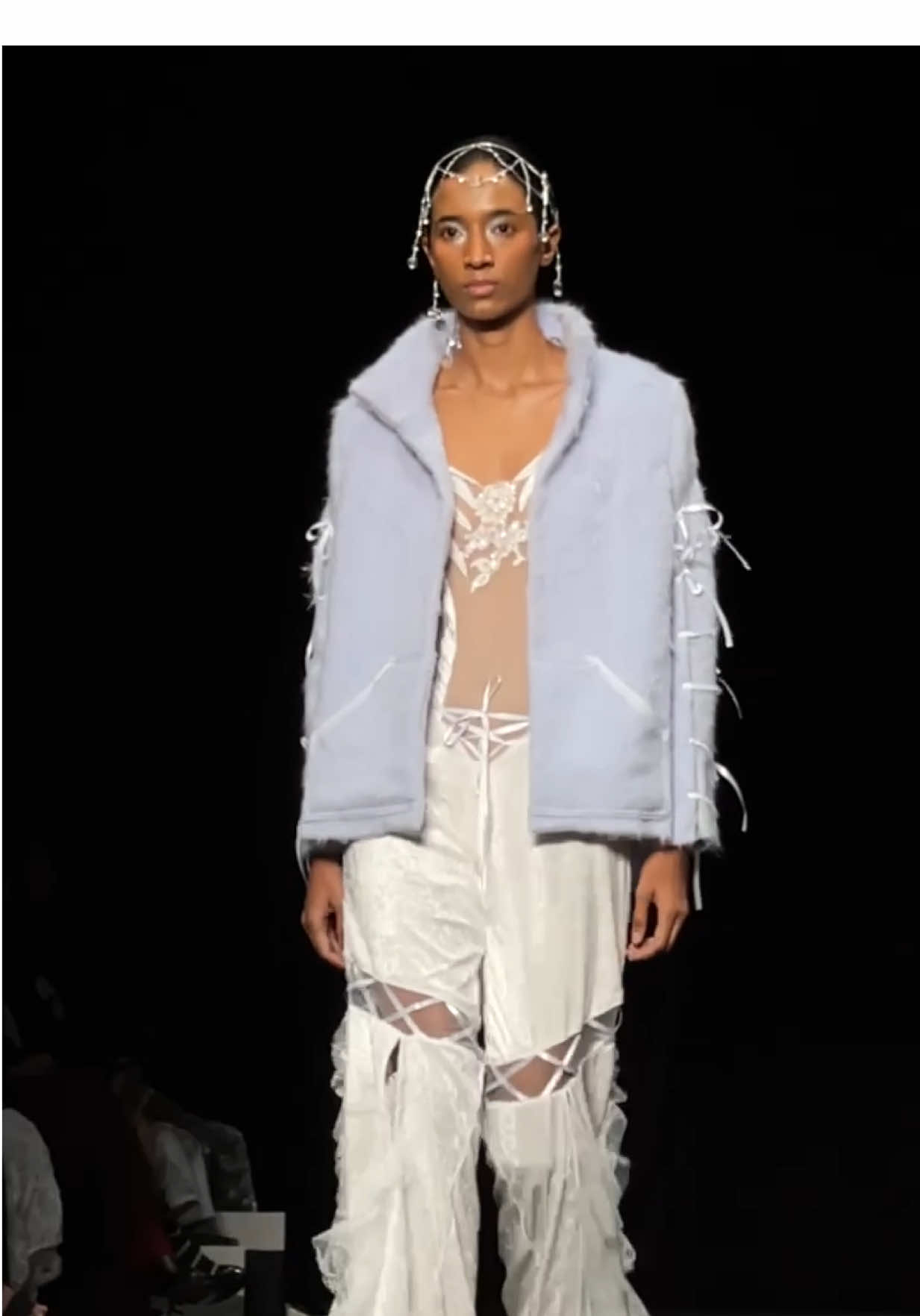 GFC X TOKYO S/S‘26 Designer:  Ayaka Oshita(@ayakaoshita) Hair Key Hairstylist Lead: @OdeteDasilvaHair Hair Team: #OdeteDasilvaHairTeam Official Sponsor: @Goldwell.global  Makeup                                 Key Makeup Lead: @cristinacuellar  Makeup Team: @institutocristinacuellar  Official Sponsor: @Cristinacuellarstore       #GFCtakesTOKYO #GFC #RFWTOKYO #fyp 