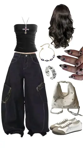 #outfitideas #streetwear #y2k #dailyfit #fyppppppppppppppppppppppp 