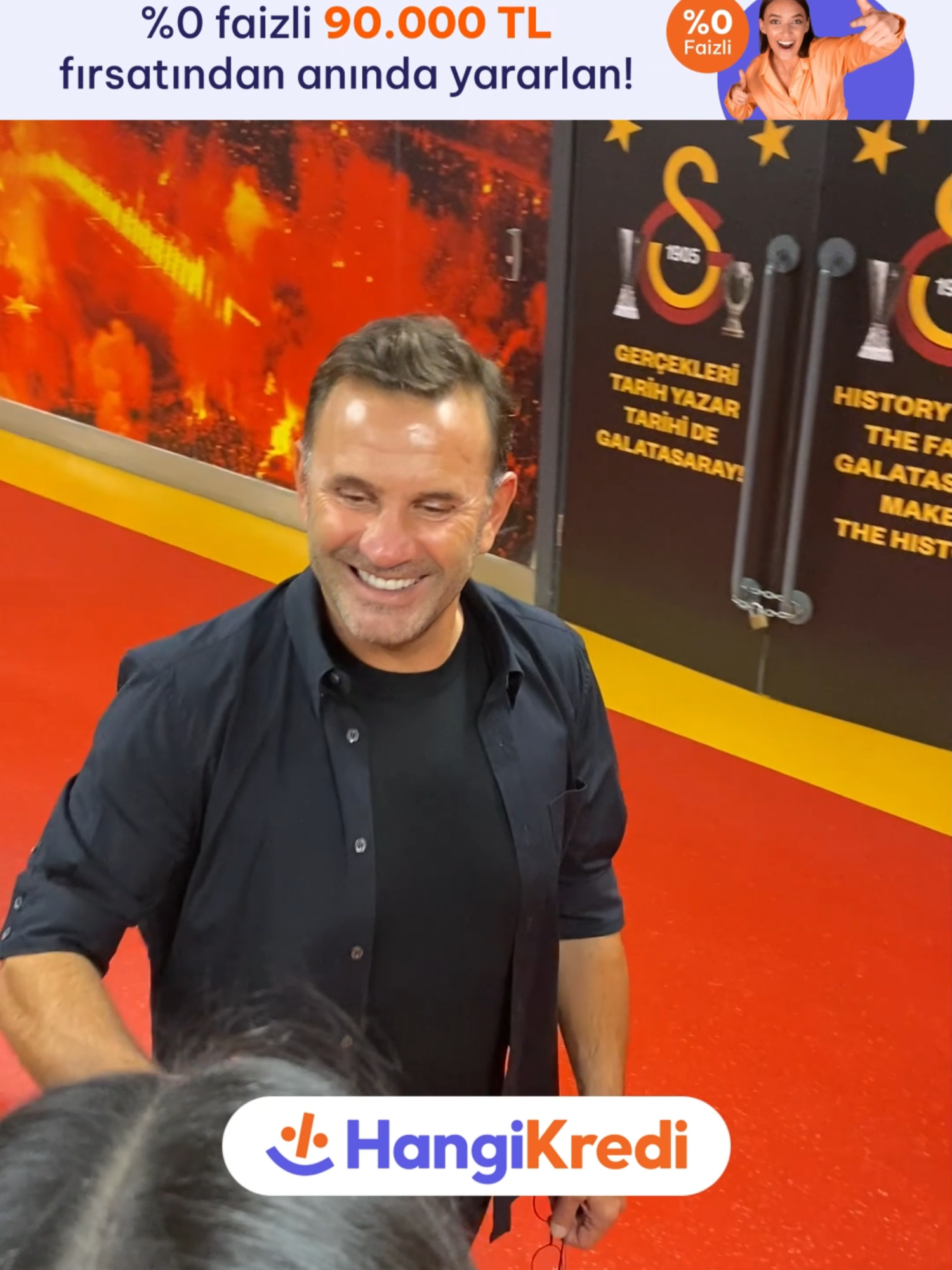 🎥 Galatasaray kafilesinin stattan çıkış görüntüleri.  📲 %0 faizli 90.000 TL fırsatı için şimdi HangiKredi uygulamasını indir, anında başvur! 👉🏼 @hangikredi #işbirliği #galatasaray #konyaspor #sporhaberleri