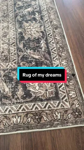 The perfect moody, cozy rug ✨ Y’all… a rug really makes the whole room, tell me I’m wrong 👀 Obsessed with this one — sooo many colors + sizes to pick from! It’s also pet friendly + machine washable! #CozyHome #HomeDecor #Rug #Rugs #RugTok 