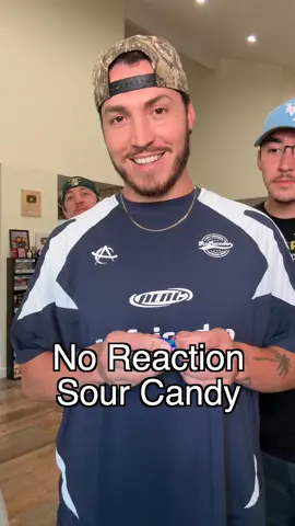 Trying our best NOT to react eating sour candy 😖🤣 with @Merrick 🤖