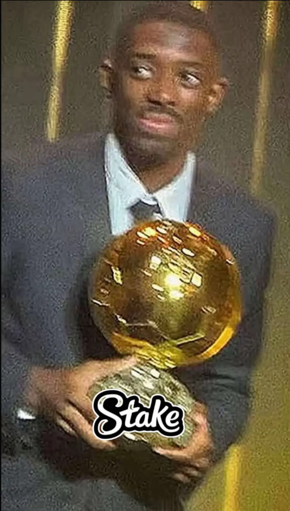 Official : Ousmane Dembele is the Ballon D'or Winner 🏆 #football #arabfooty #ballondor #winner 