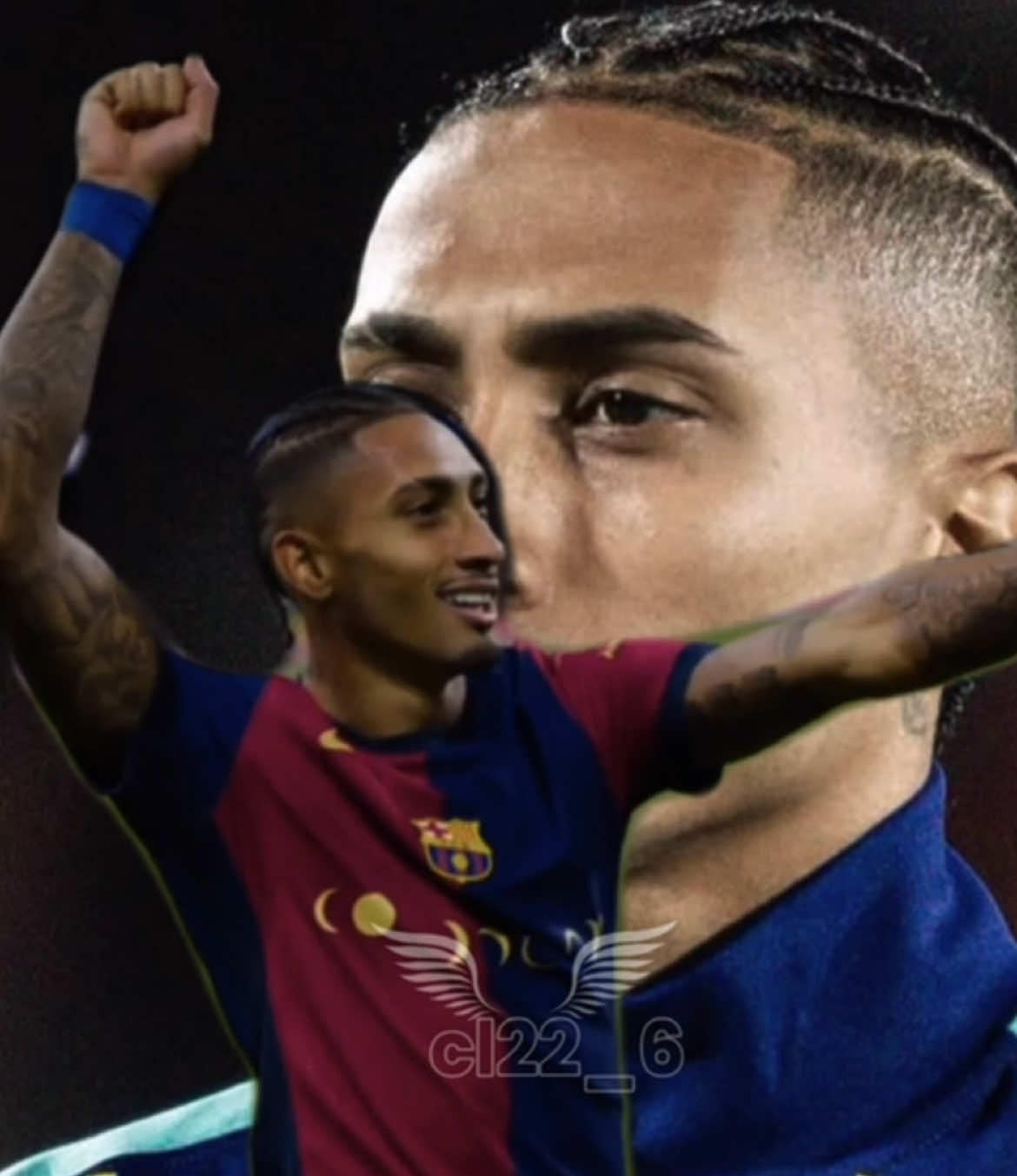 Our winner 💙❤️ #raphinha#xyzabc#barcelona 