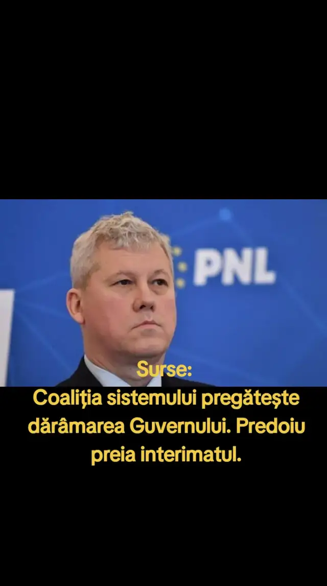 Se fac pregătiri pentru căderea Guvernului, afirmă surse politice. Se discută despre Cătălin Predoiu ca posibil premier. Miercuri, Curtea Constituțională va lua o decizie importantă privind pachetul legislativ numărul 2, iar Guvernul se pregătește să asigure o alternativă cu Predoiu la conducere. Astăzi, interimatul lui Ilie Bolojan ca vicepremier expira. Există speculații despre posibilitatea ca Bolojan să-l numească vicepremier pe Mihai Jurcă, actualul șef al Cancelariei prezidențiale. Totuși, temerile privind o eventuală cădere a pachetului legislative numărul 2 au determinat UDMR, USR și PSD să declare că, în acest caz, Guvernul nu va mai avea susținere și credibilitate. Foști judecători ai CCR comentează decizia de miercuri, iar Dominic Fritz face presiuni publice asupra noilor judecători să acorde o decizie favorabilă pentru Guvernul Bolojan.