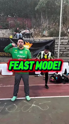 With the LEGEND himself! 3x USA 🇺🇸 Freestyle Soccer Champion, my carnalito @alexfs17 (IG), representing mi bonito Leon, Guanajuato 🇲🇽, trying out some of the best carnitas in L.A., @Carnitas El Momo, estilo Salamanca, Guanajuato, at the @ISFA x @bolabrandofficial L.A.. World Tour stop, FEAST MODE! Puro Panza Verde! 🦾🦁 #freestylesoccer #futbol #carnitas #Guanajuato #Thehoodfoodie