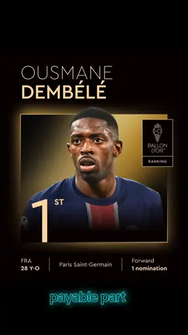 balon de oro #dembele #balondeoro #footballfans #psg 