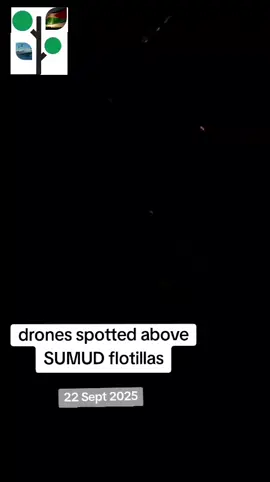 During night watch... Many of them are surveillance,  but as get closer, each day, to Gaza, the risk is higher.  These drones are meant to scare and exhaust us. But instead, it reconfirms our purpose to continue. As Palestinians live under constant surveillance of drones daily. A reminder that we are a humanitarian mission that is completely legal within international law.   #globalsumudflotilla