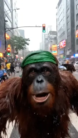 Em São Paulo tava caindo o mundo Fí🤯 #Vlog #fyp #orangutan #saopaulo #chuva 