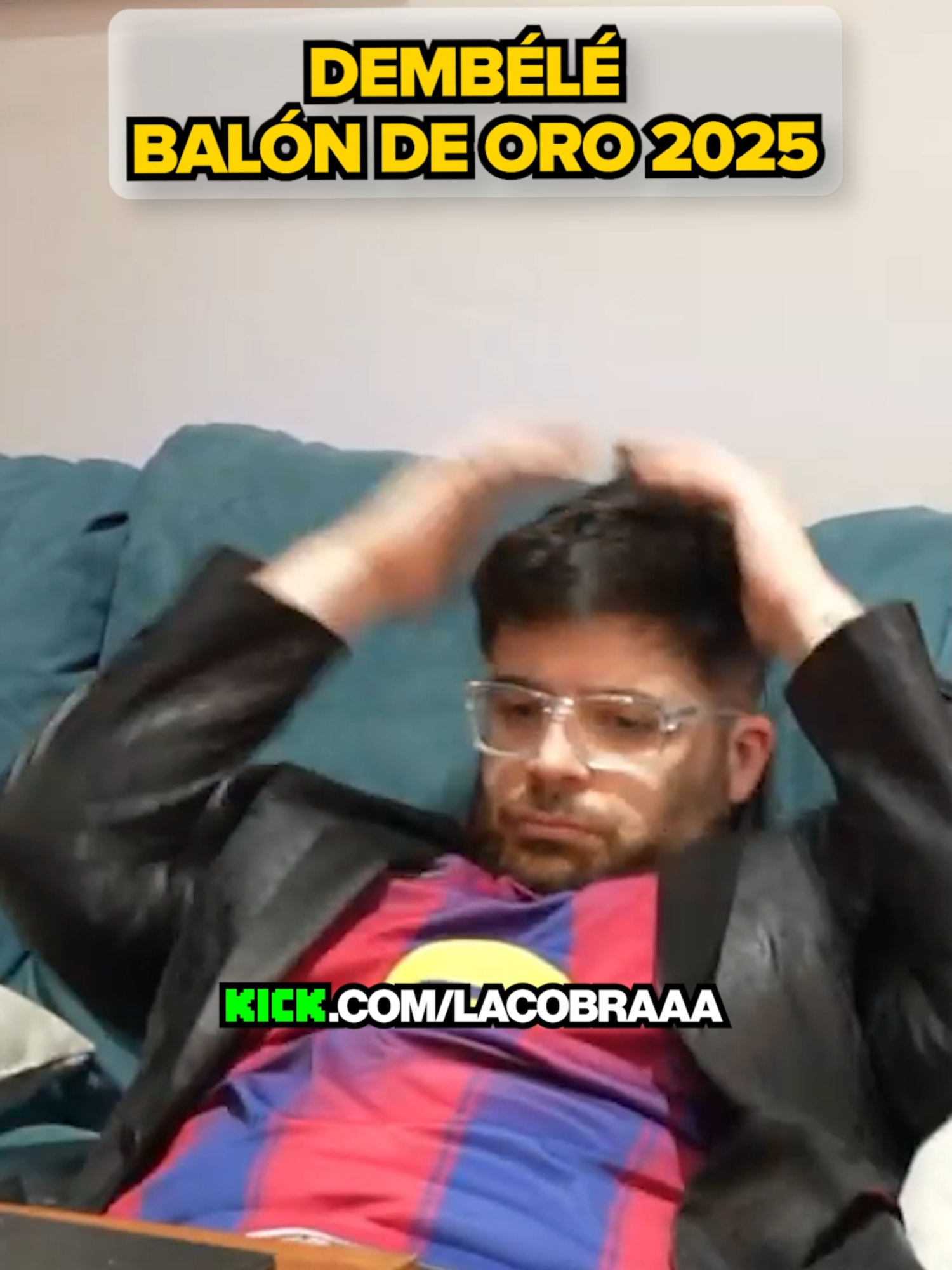 DEMBÉLÉ BALÓN DE ORO 2025... #lacobra
