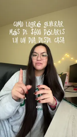 Como logré generar más de 600 dólares desde casa ❤️ Muchas gracias por la paciencia!!! ❤️ No se olviden de seguirme! 🫶🏻 #emprendedordigital #chile🇨🇱 #fyp #trabajadesdecasa #chilenaenusa 