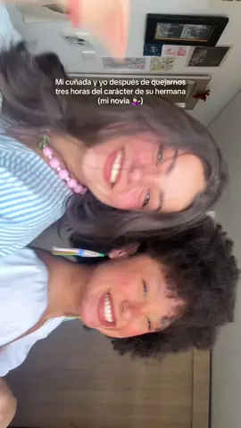 Mi cuñada y yo 🤞🏼🤞🏼🤞🏼 #anayvirginia #wlw #cuñada #humor