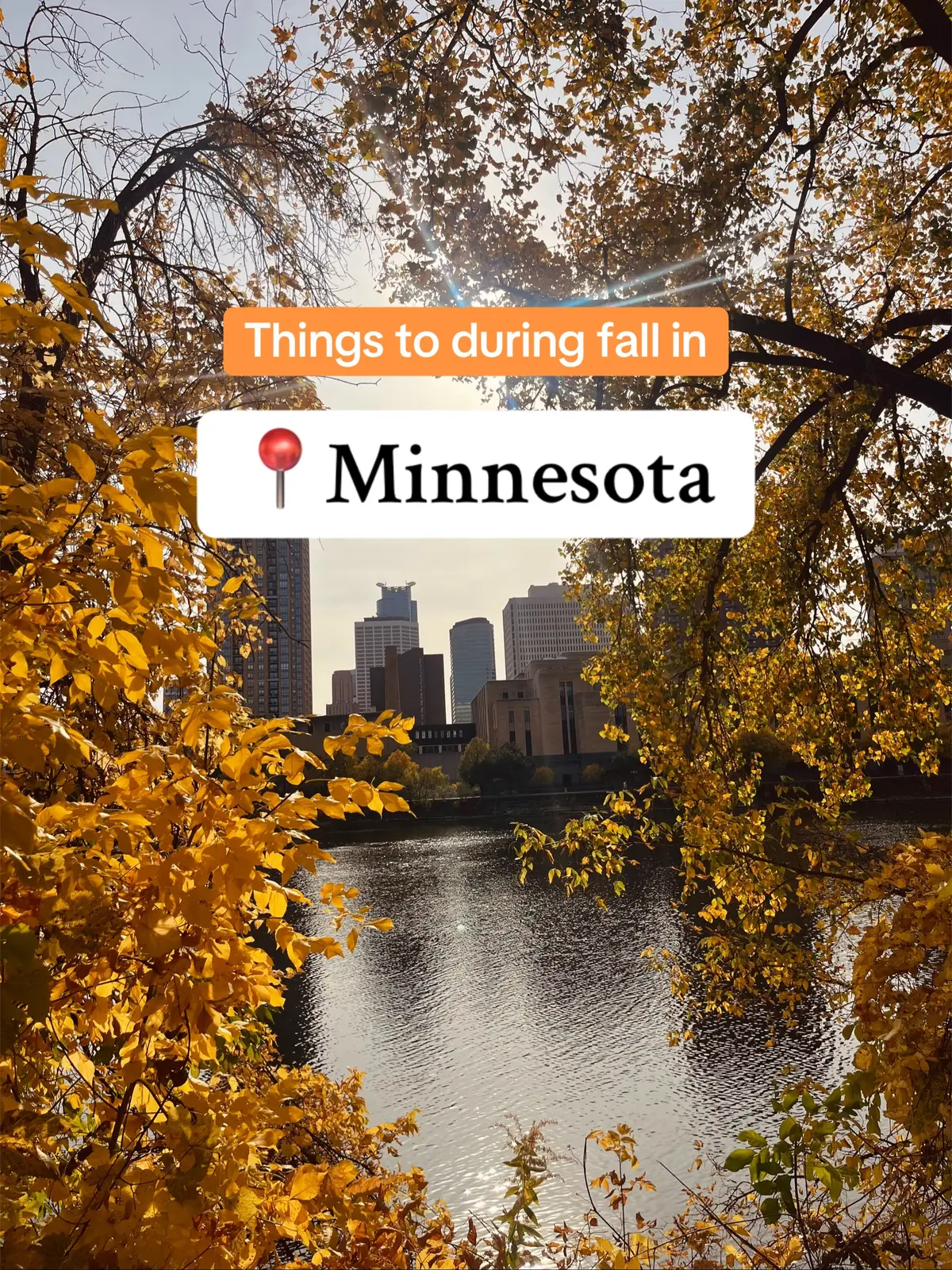 Looking for fall activities to do in Minnesota? 🍁🎃 Here are some of the things on my bucket list for this fall that you can use as inspiration! Happy first day of fall 😊😊 #fallvibes #minnesotaactivities #fallaesthetic #exploremn #fallactivities 