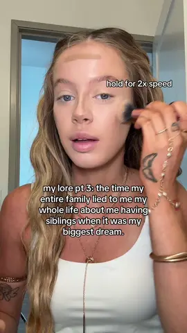 the next part is by far the most diabolical.. again, pls no internet detectives. i deserve to share my story. #grwmstorytime #storytimemakeup #adoptionstory #lore #grwmmakeup 