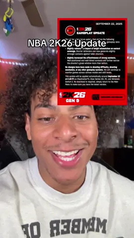 How we feeling about the 2K update? #nba2k #2k #2kcommunity #2k26 #bfsbrandon 